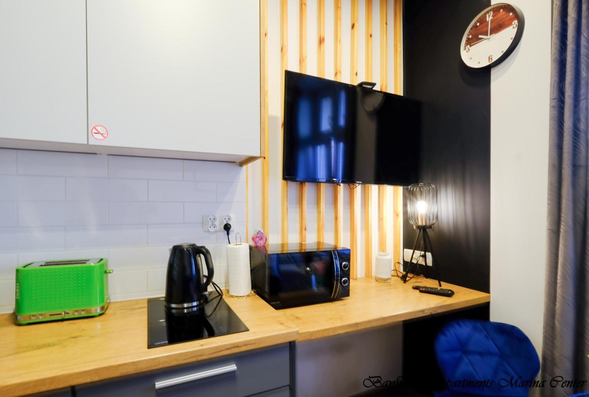 Bayside Apartments Marina Center 格但斯克 外观 照片