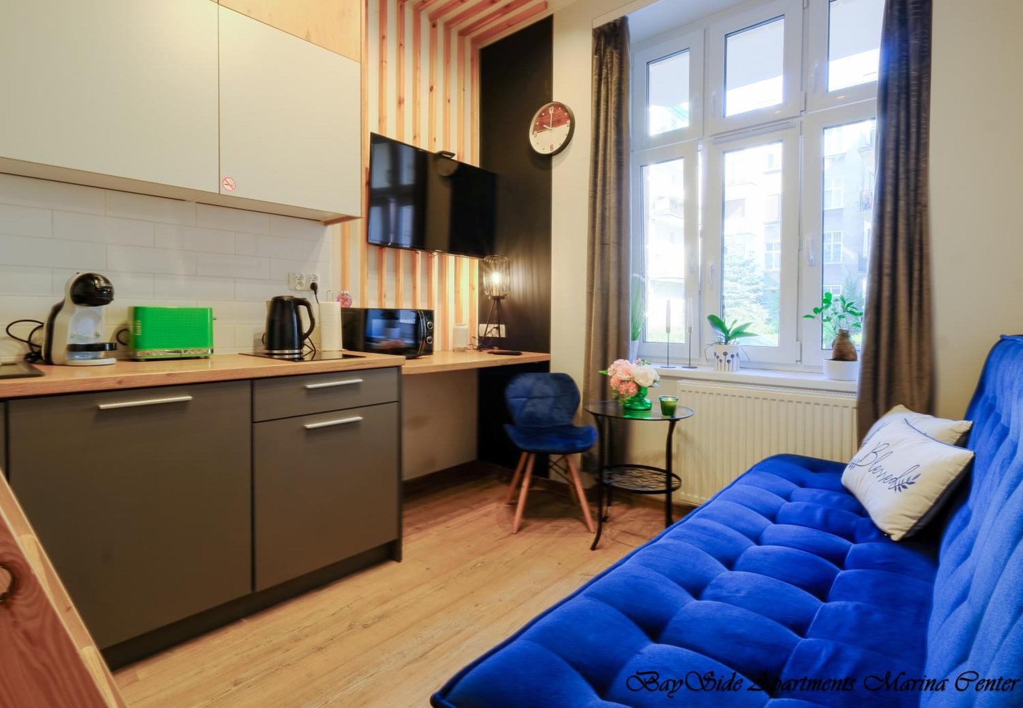 Bayside Apartments Marina Center 格但斯克 外观 照片