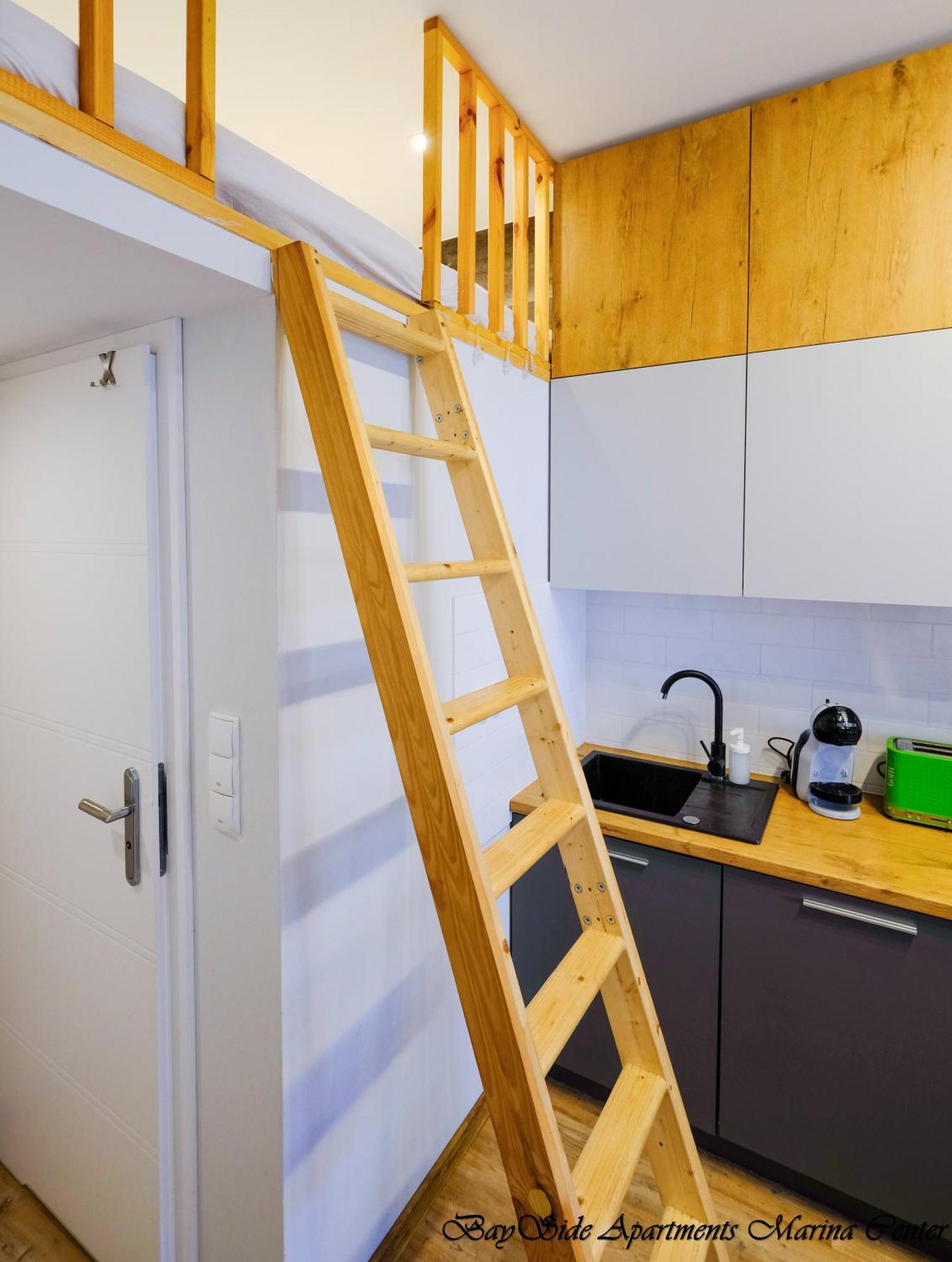 Bayside Apartments Marina Center 格但斯克 外观 照片