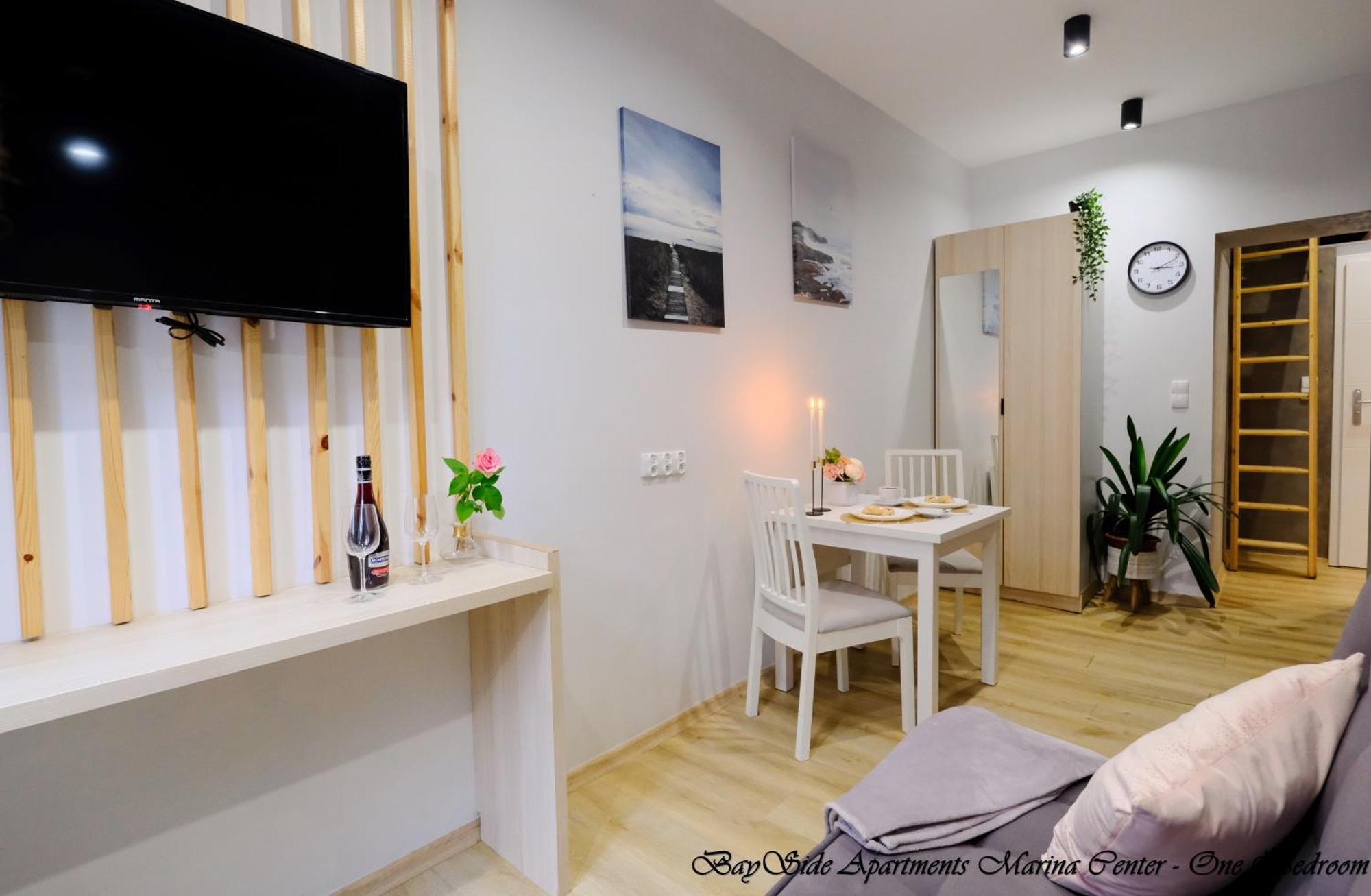 Bayside Apartments Marina Center 格但斯克 外观 照片